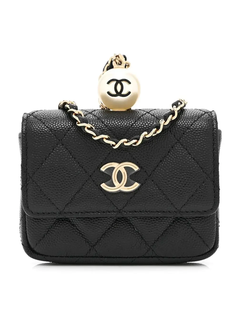 Chanel Caviar Quilted Mini Pearl On Top #328894C22B